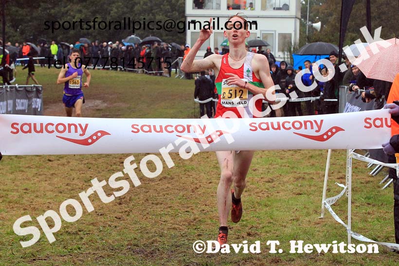 Junior Mens 2023 National Cross Country Relays, Berry Hill Park, Mansfield.  Photo: David T. Hewitson/Sports for All Pics